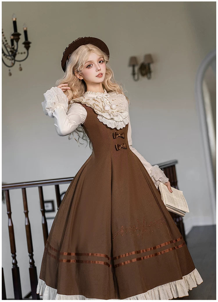 Oak Melody - Classic Lolita JSK, Bust Supporting Dress