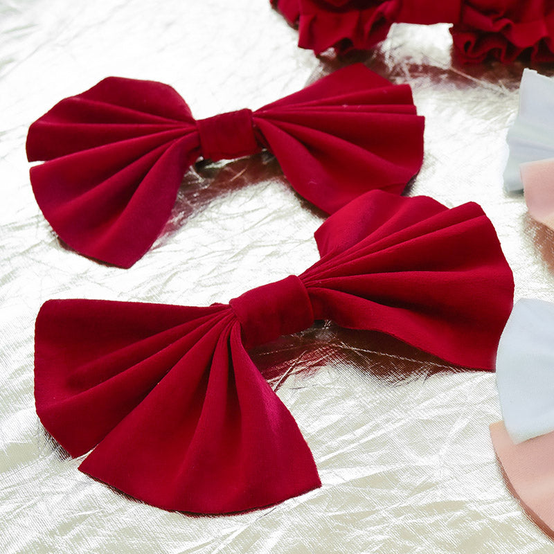 (Buyforme)Daydream Whisper~Plus Size Cute Sweet Making Wish Lolita JSK S hairclip-red