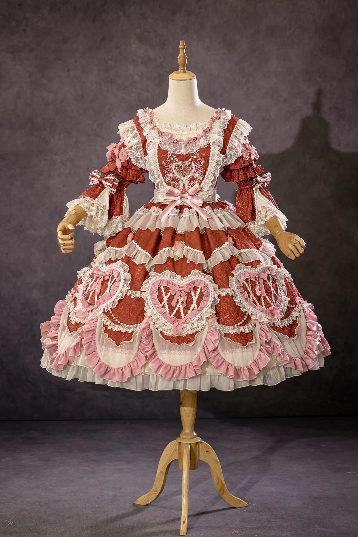 Antique Cake - Vintage Lolita Accessories, Flower Accent 44487:810210