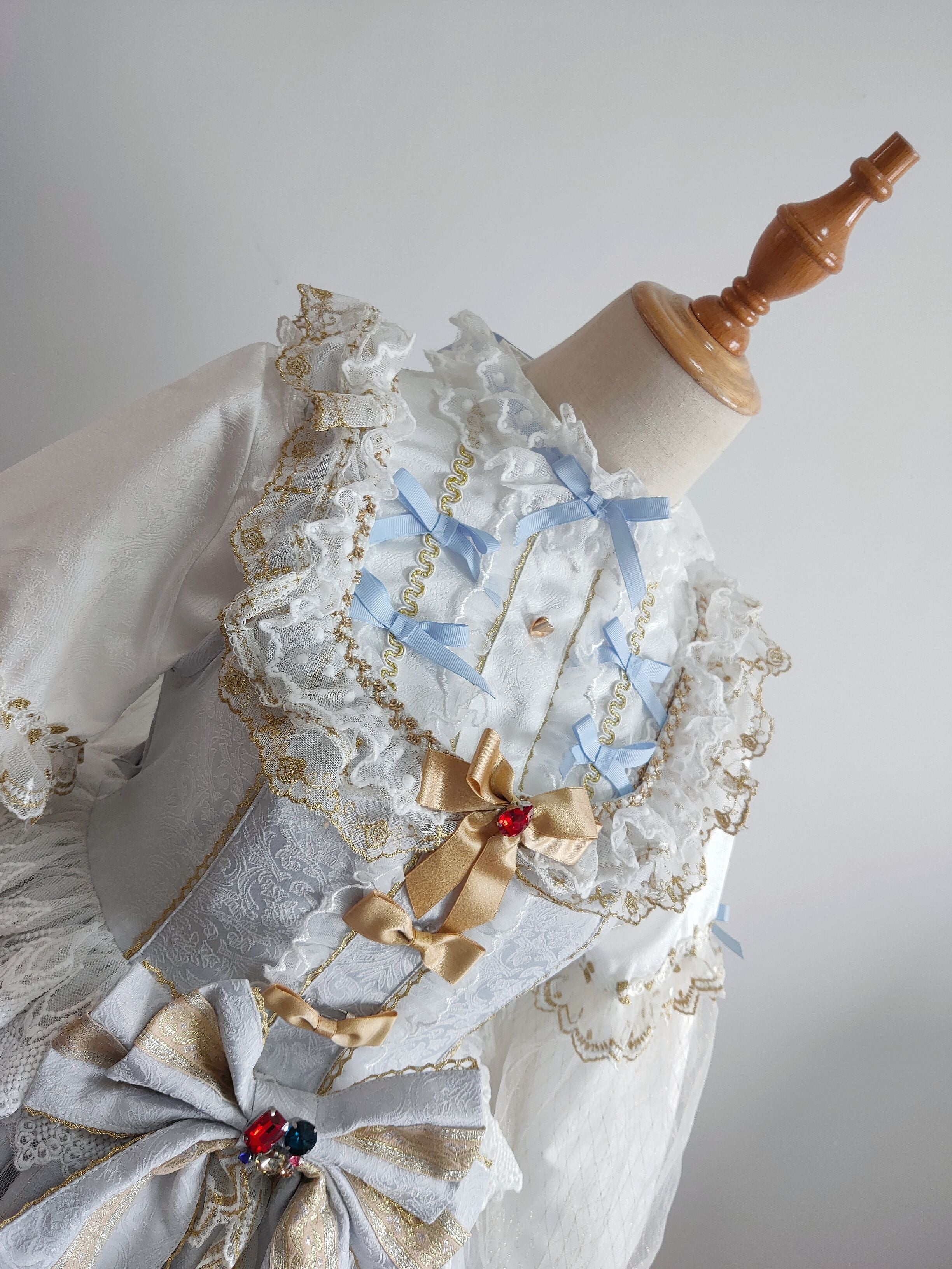 Puppet Night~Elegant Lolita Flounce Hemline Princess Dress Multicolors 19178:270330