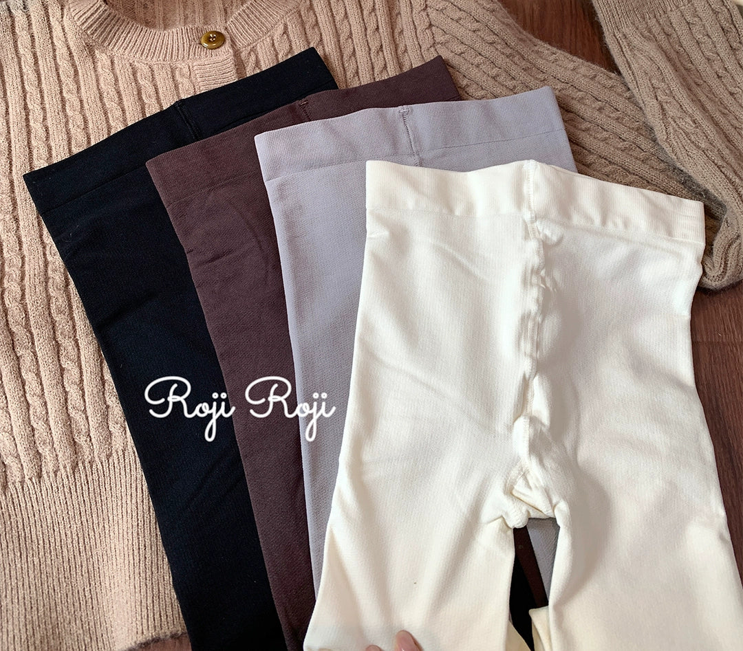 Roji Roji - Solid Lolita Winter Pantyhose, Thickened Velvet