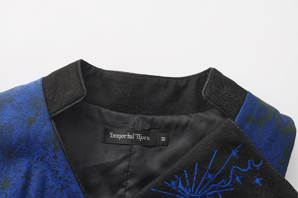 Timeless Oath - Sleeveless Ouji Lolita Vest Coat, Embroidered Sword 44695:819040