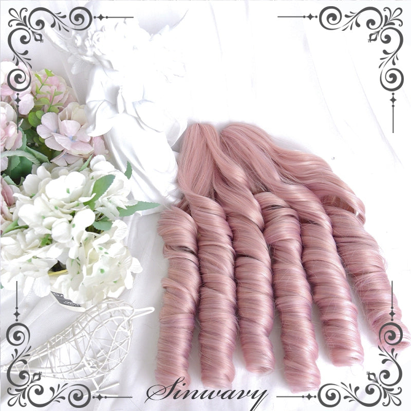 Sinwavy - Sweet Lolita Wig, Detachable Roman Curl Ponytail Ponytail Only