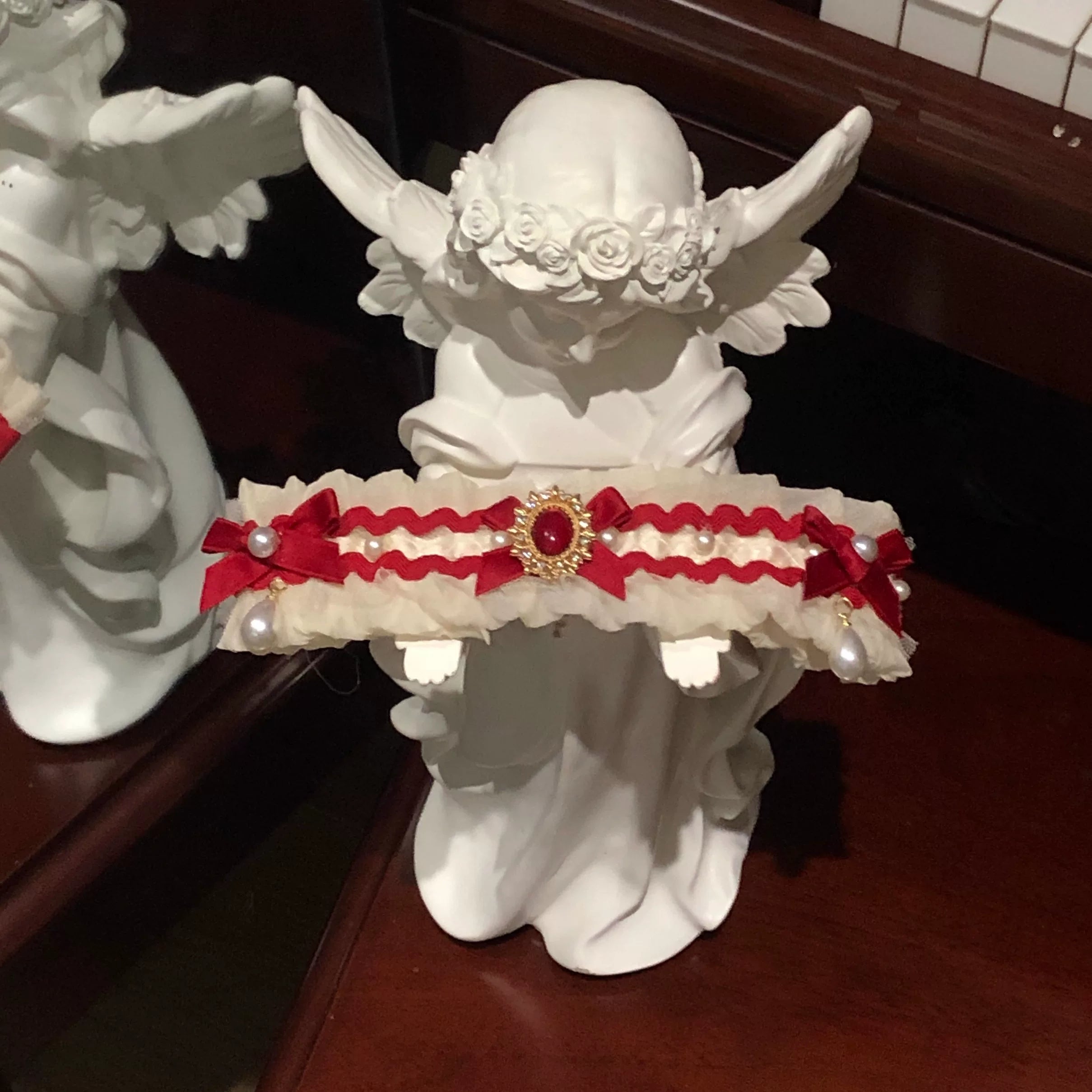 Strawberry Garden - Sweet Lolita JSK & OP Dress, Strawberry Print (2XL L M S XL) 44455:810010