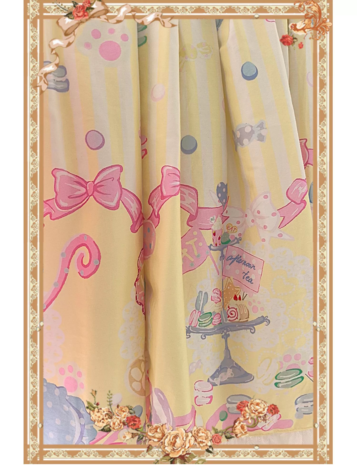 Infanta - Macaron Dolly House - Sweet Lolita JSK Dress, Animal Print