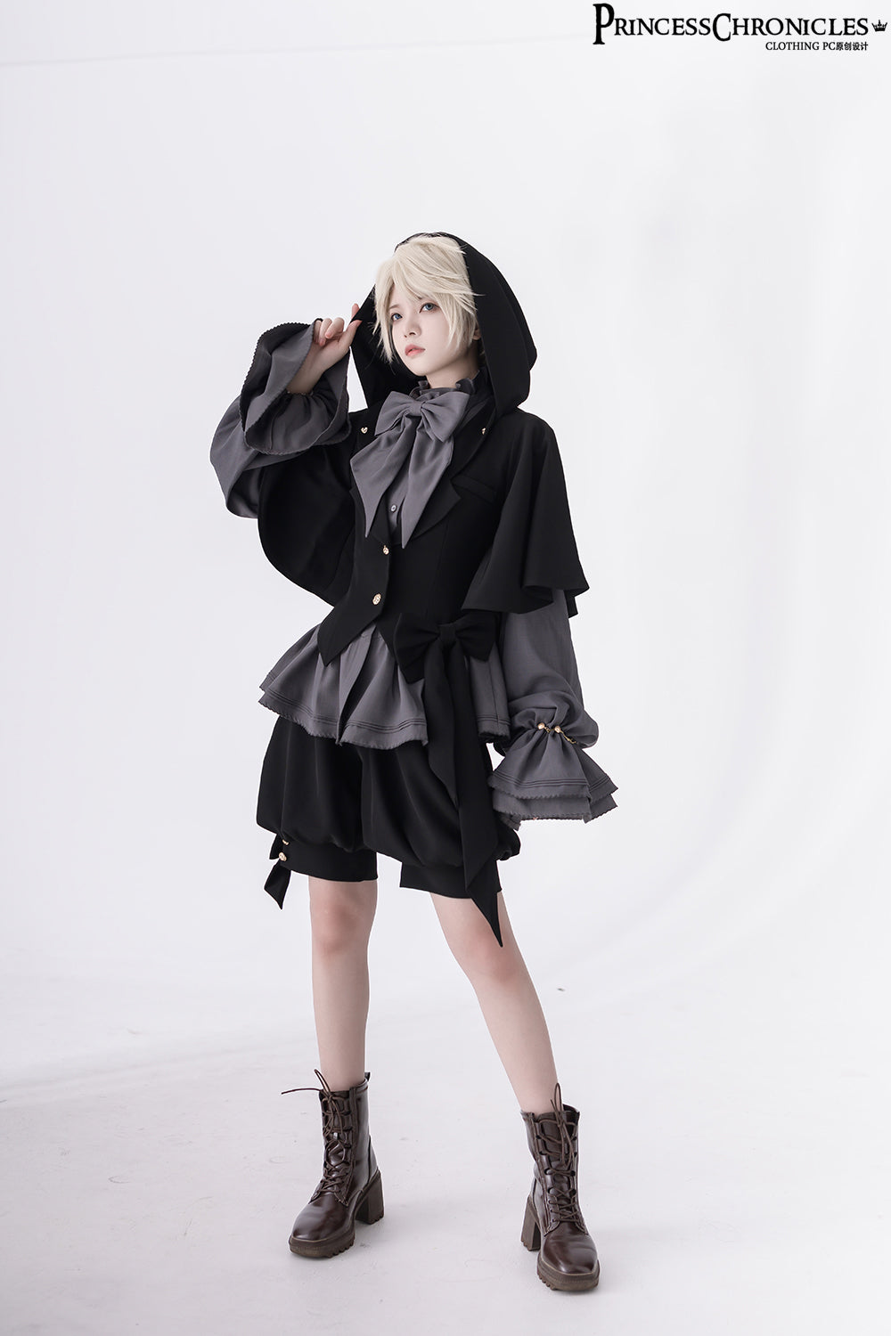 Princess Chronicles - Hunting Rabbit - Ouji Lolita Rabbit Ears Coat & Shirt Set 14890:220186