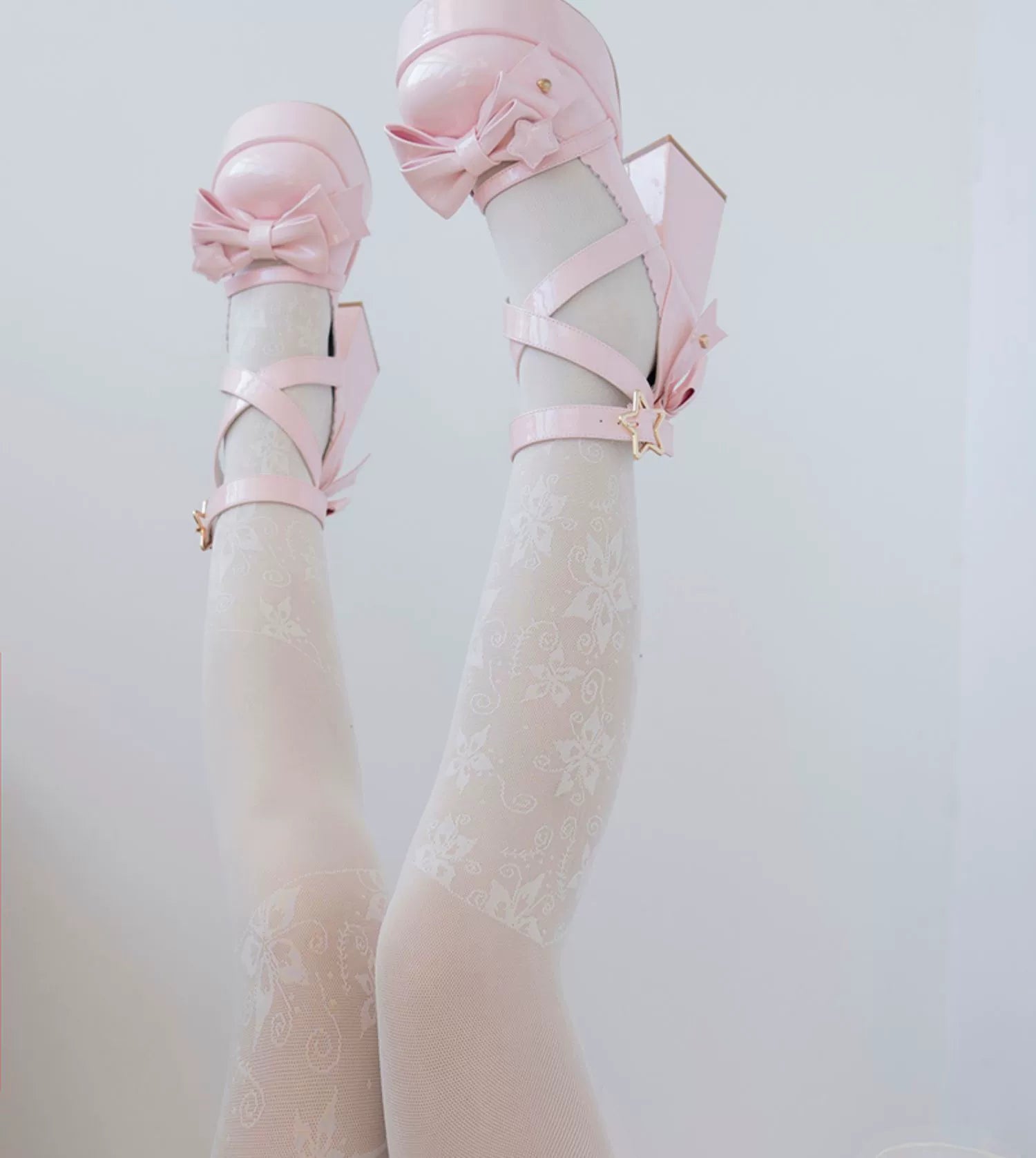 Beauty Bunny~Star Prayer~Kawaii Lolita Shoes Round Toe Summer Heels 32706:446712