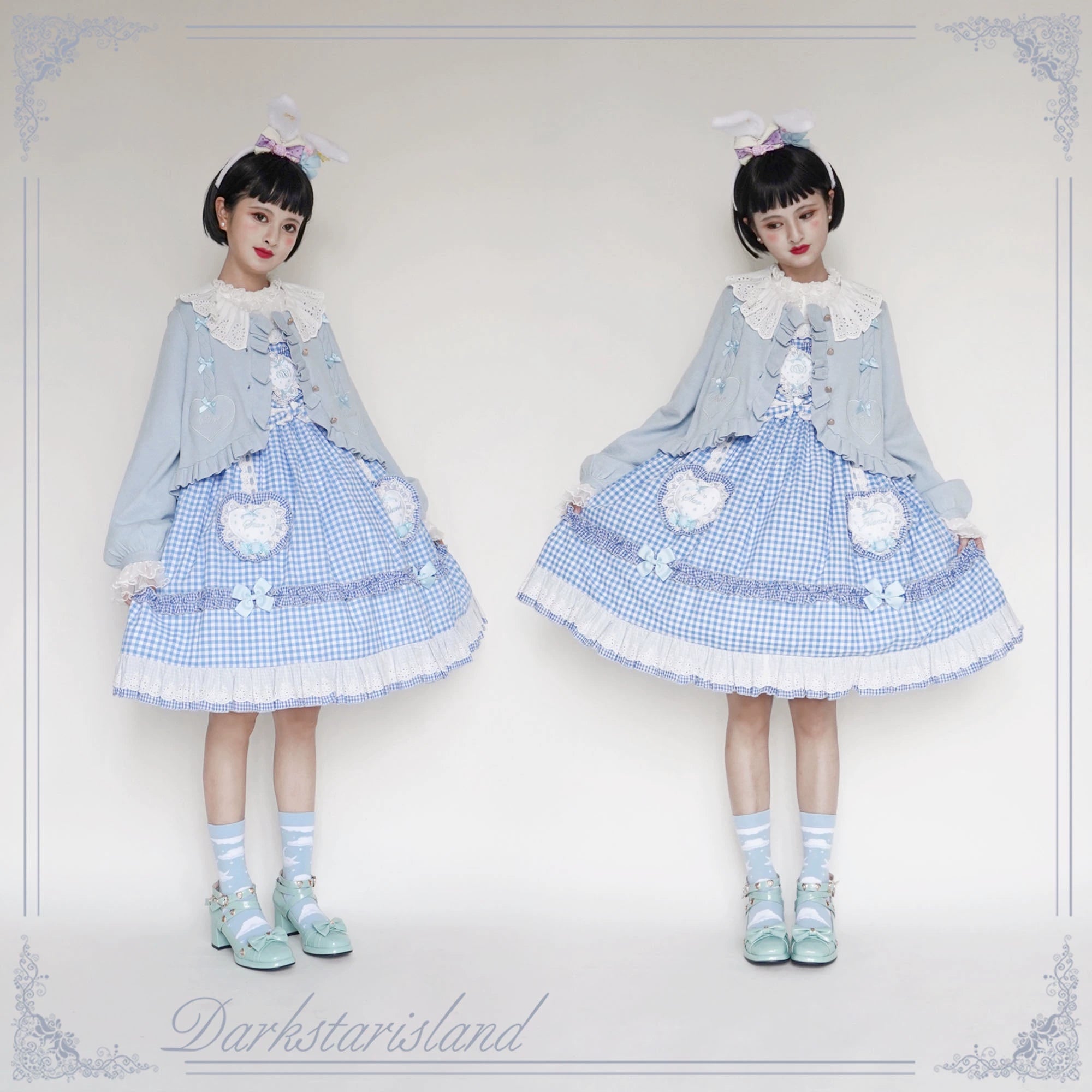 (BFM)Dark Star Island~Sugar Frost~Sweet Lolita Cardigan Knit Embroidered Sweater 34274:449468