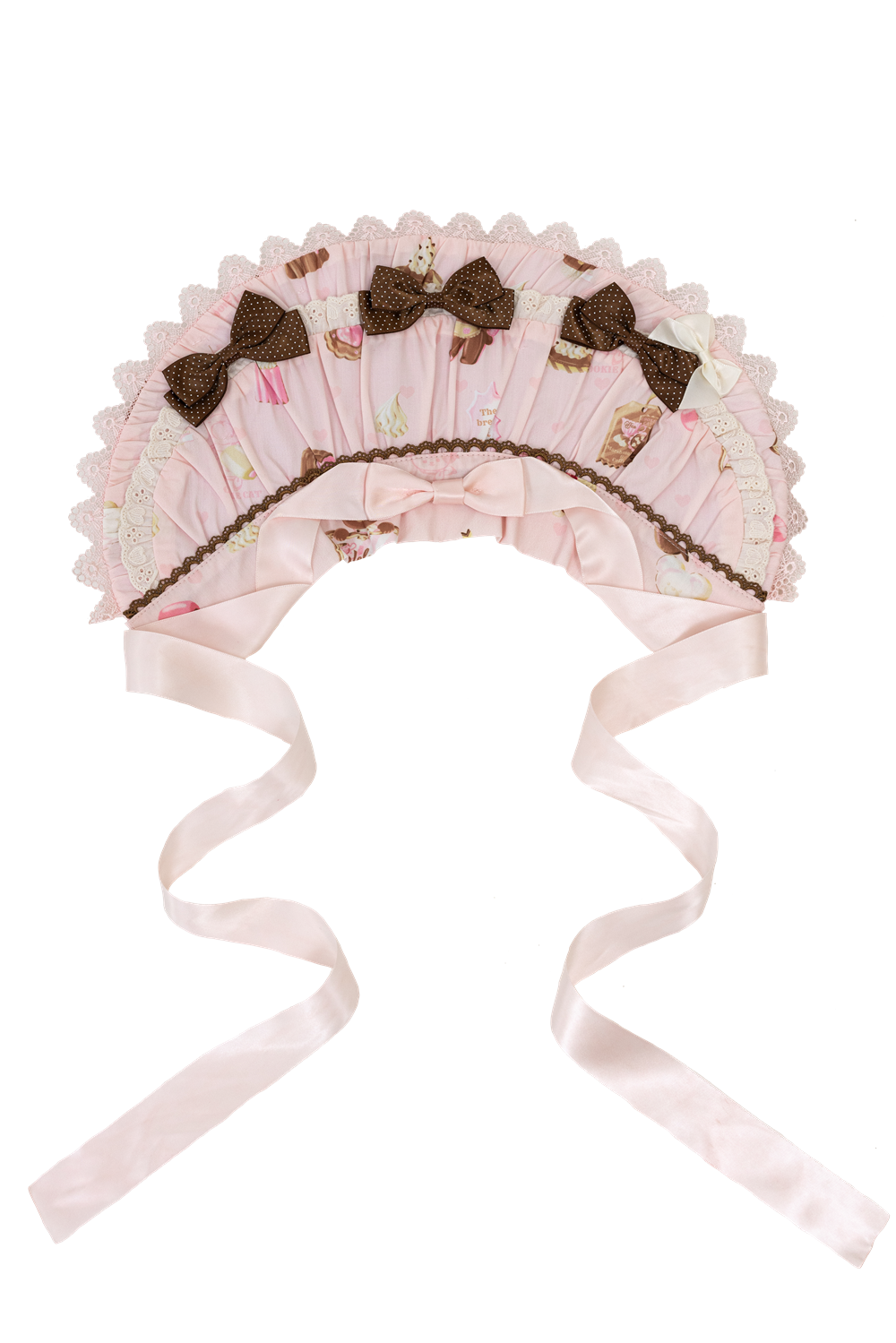 Babyblue - Dream Teahouse - Dessert Print Kawaii Lolita OP Dress Suit (L M S XL) 43332:773745