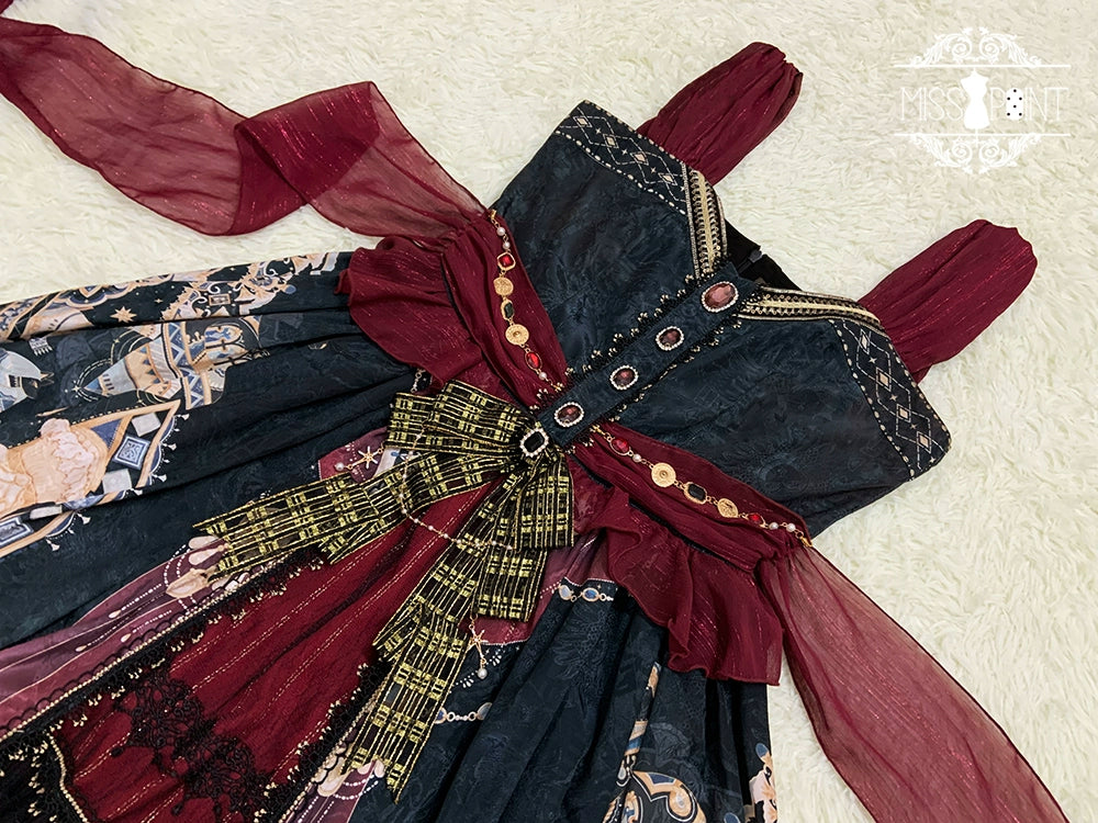 Miss Point~Dusk Best~Egyptian Lolita Dress Set Gorgeous JSK 38348:585702
