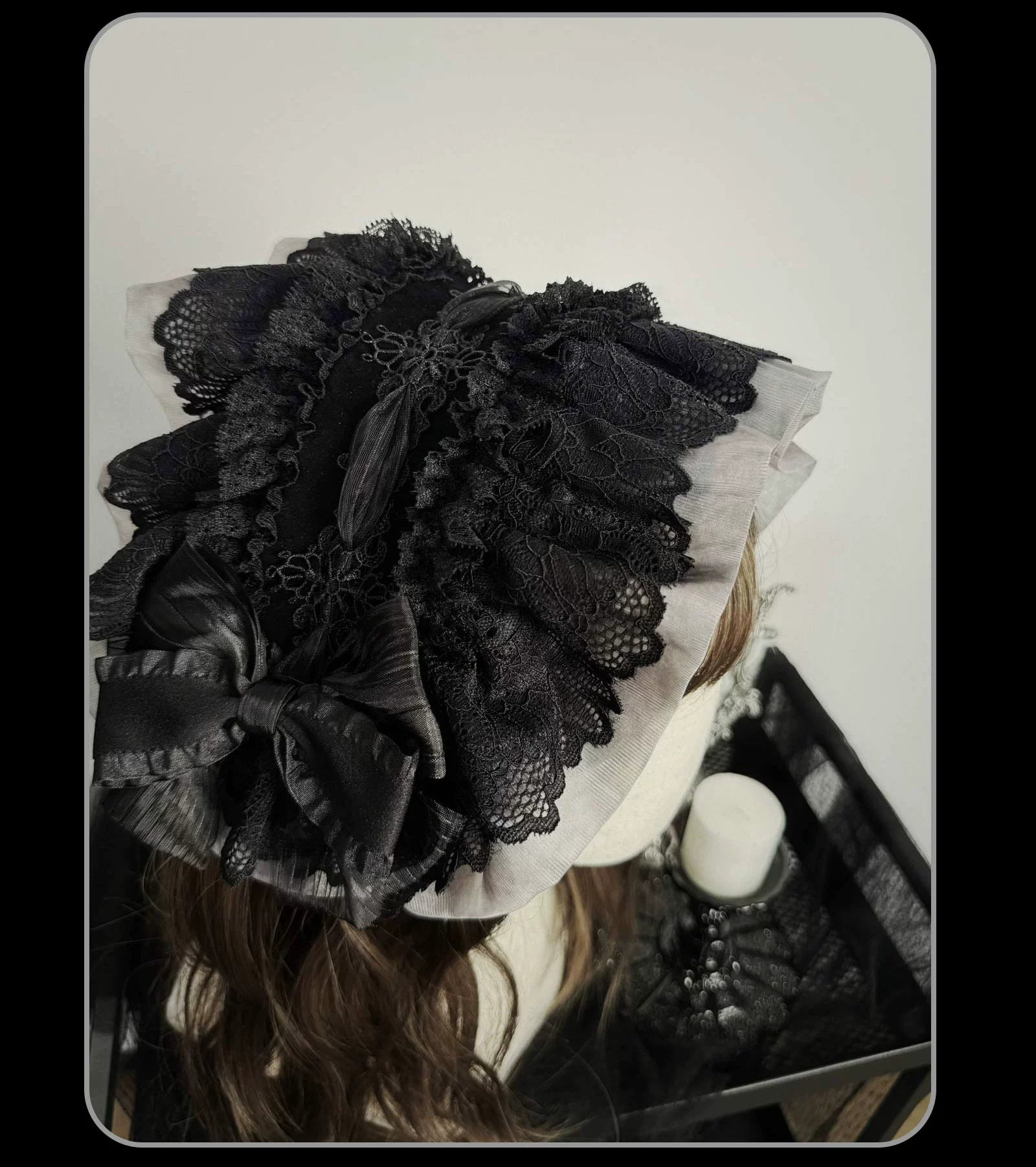 Susin Lolita - Bone-Eroded Butterfly - Gothic Lolita Headdress & Accessories 44052:793590