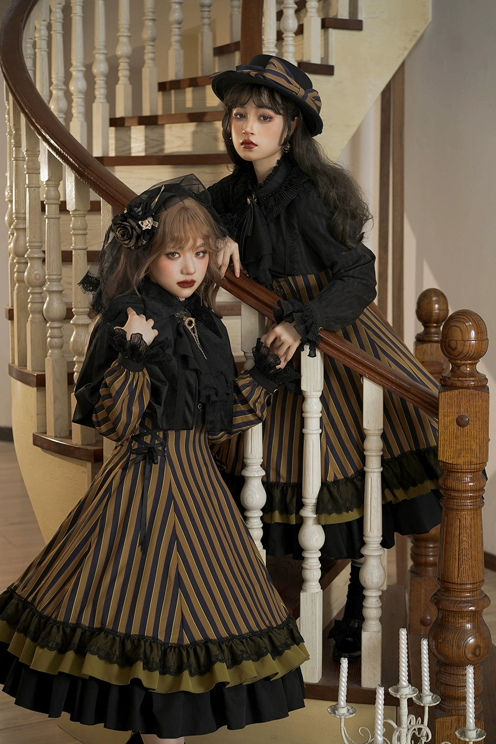 (Buyforme)Miss Point~Custom-Made Lolita Elegant Stand Collar Lolita Shirt 21546:312760