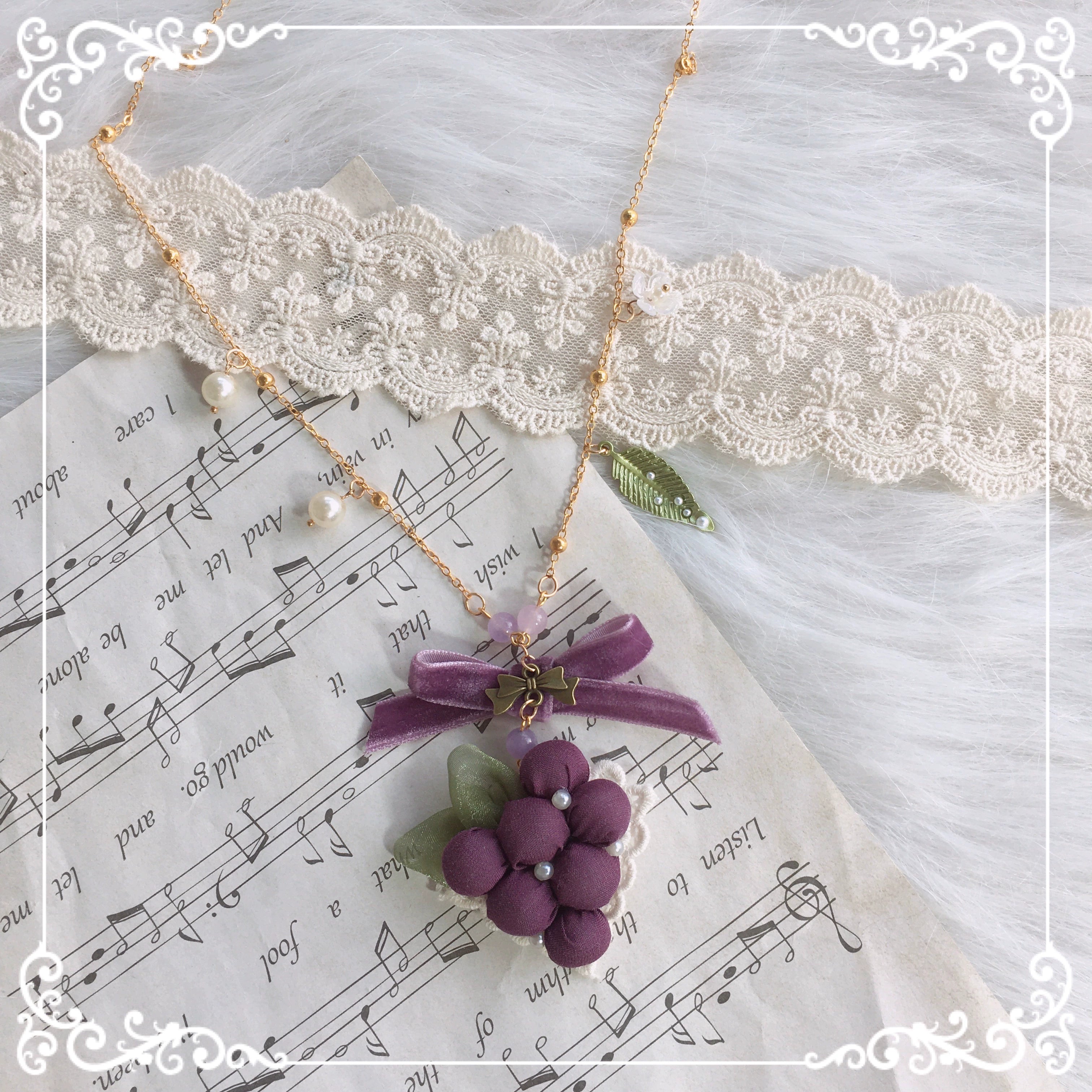(Buyforme)Chestnut Lolita~Louvre Vineyard Accessory Hairband Retro Lolita KC 28850:323062