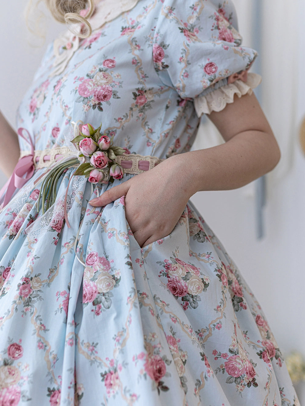 Miss Point~Customized Elegant Lolita OP Dress Cute Daily Girl Short Lolita Dress 35670:519618