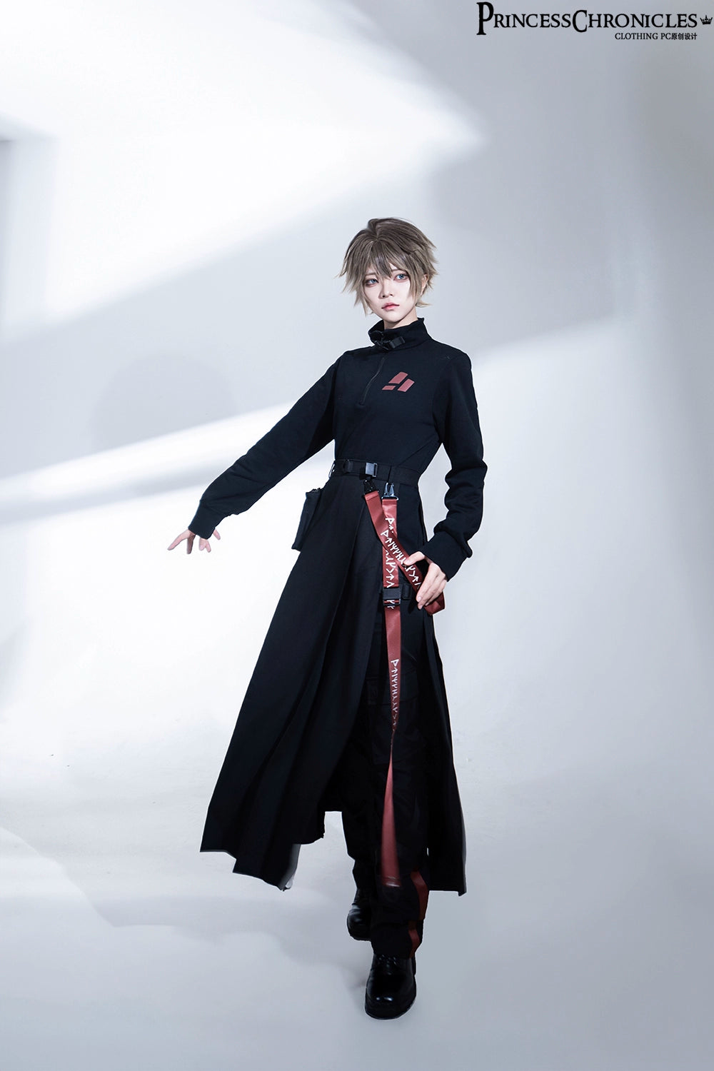 Princess Chronicles - Nameless Blade - Waste Soil Ouji Lolita Black Skirt