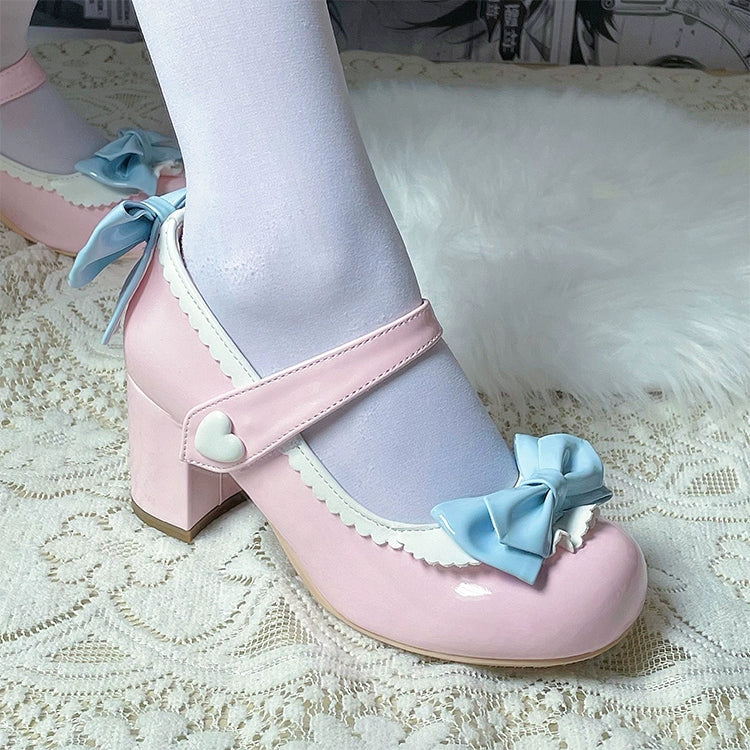 Fairy Godmother~Elegant Lolita Heels Shoes Mary Jane Shoes 32694:408444