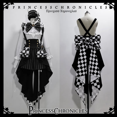 (Buyforme)Princess Chronicles~Rabbit Theater Chessboard Lolita Prince Set   