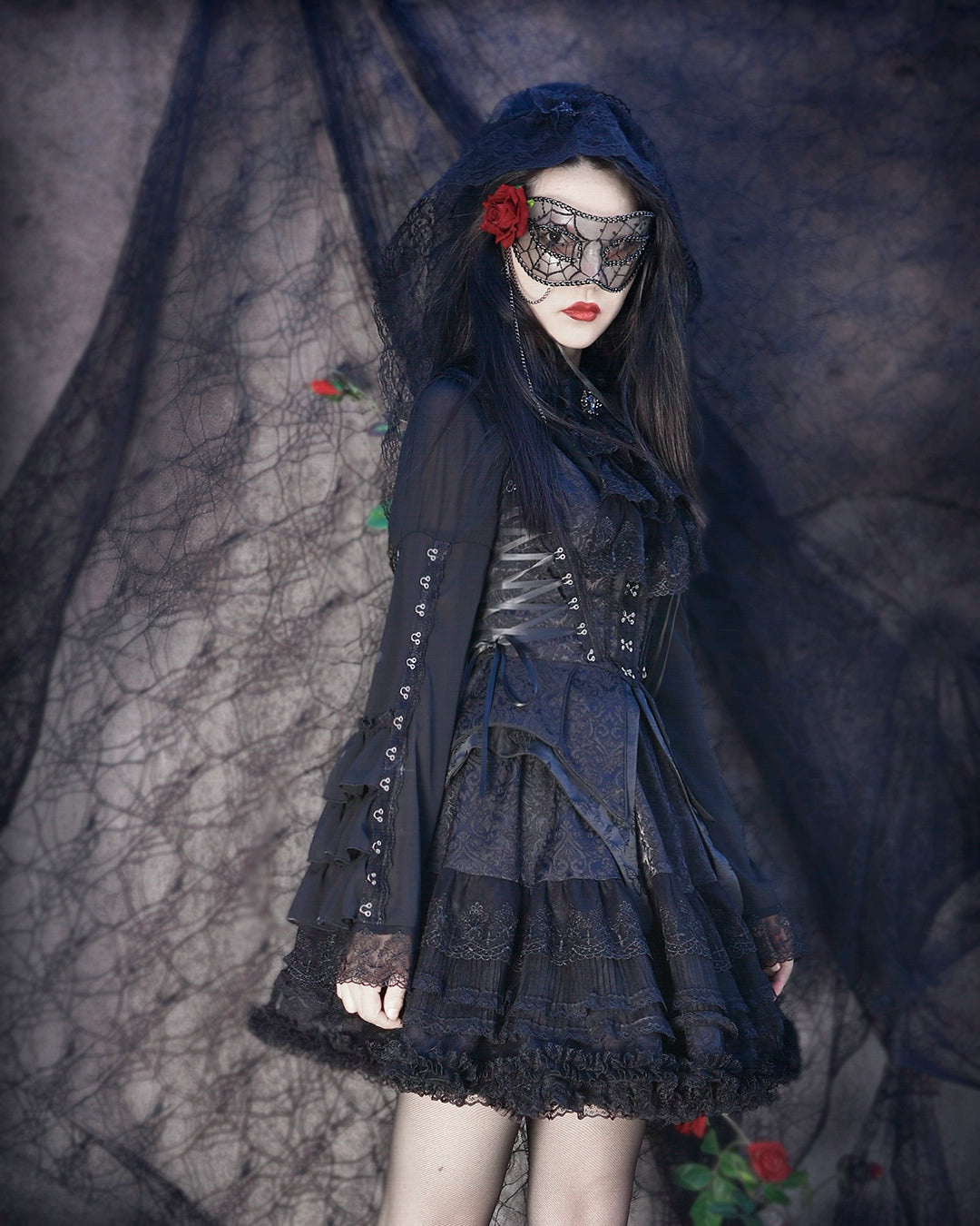 MILU ORIG - Herbarium - Gothic Lolita Skirt Set Vest Blouse Multicolors