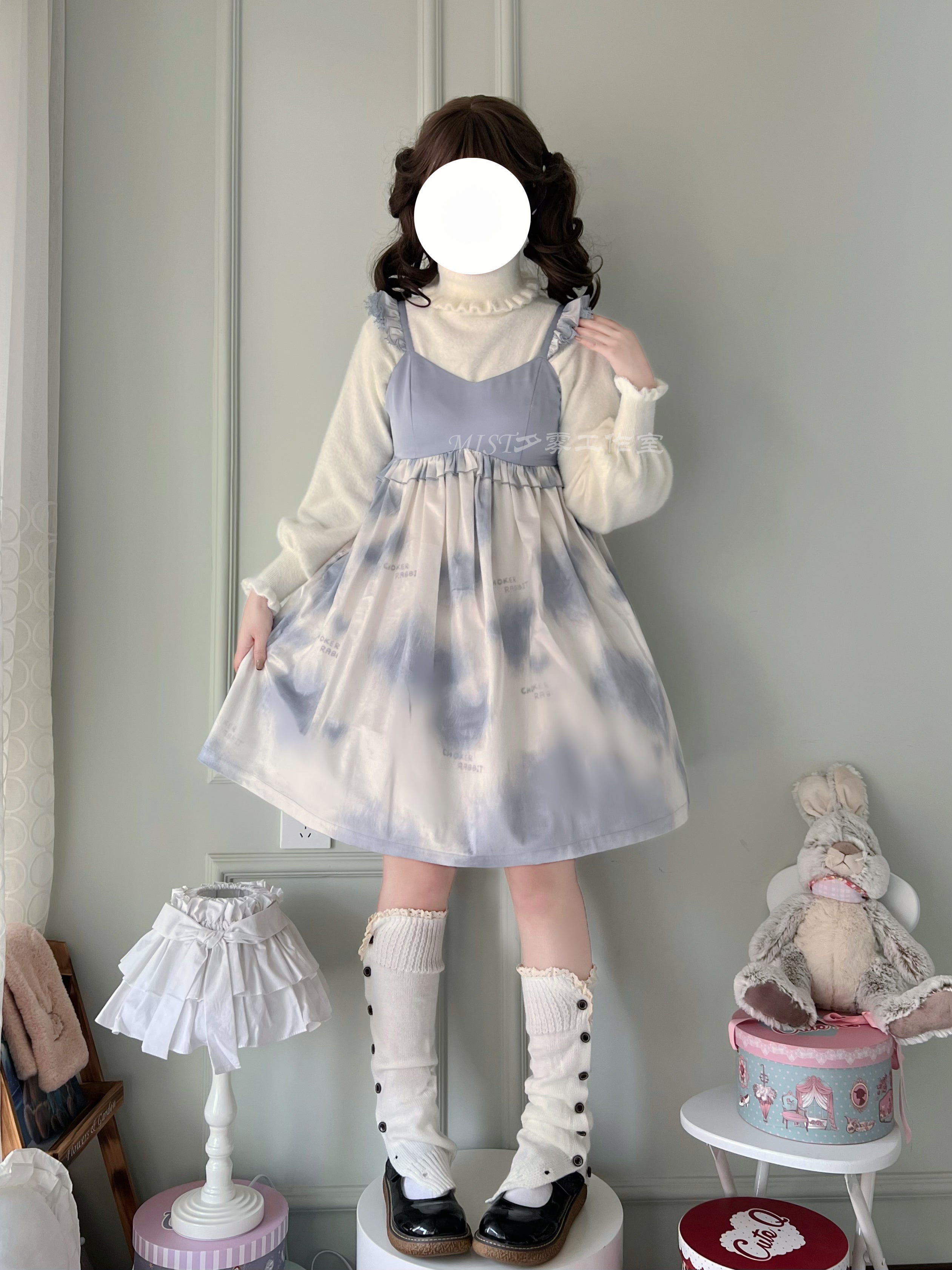 MIST - Kawai Lolita Warm Turtleneck Knitwear 9924:117248