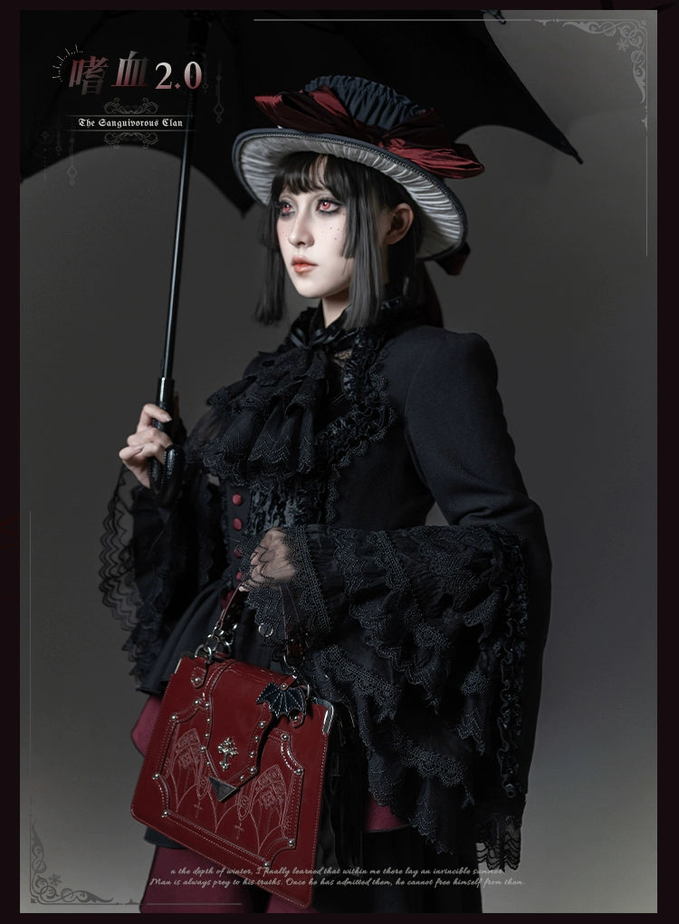 TALEBRINGER - The Sanguivorous Clan 2.0 - Gothic Lolita Coat, Blouse & SK 44090:794623