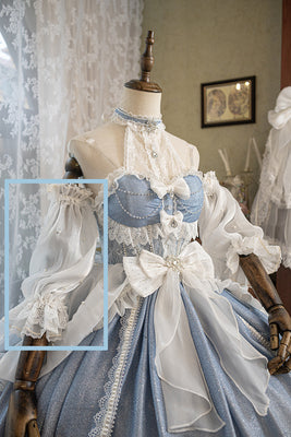 Guaji - Cinderella - Sparkling Lolita Dress Gorgeous Wedding Dress S Puffy sleeves