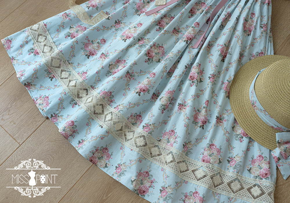 (Buyforme)Miss Point~Happy Summer Elegant Lolita Floral OP Dress 17704:244794