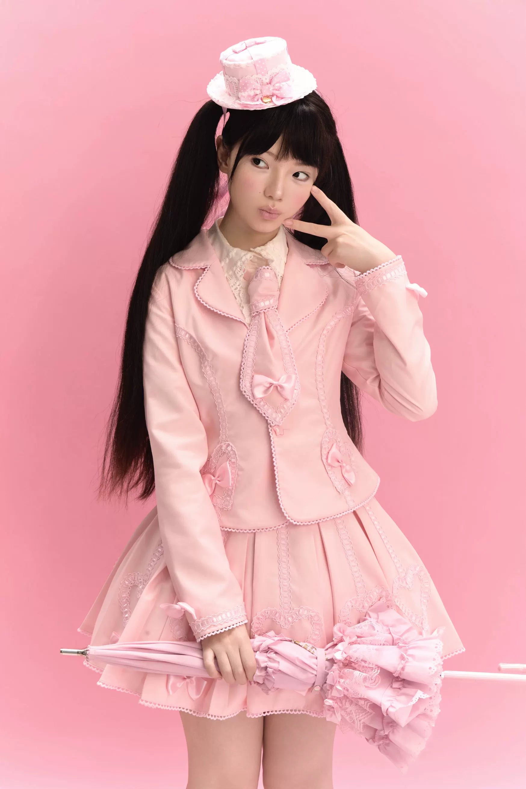 Promise After Class - Old School Lolita Fitted Blazer & Pleated Skirt Set