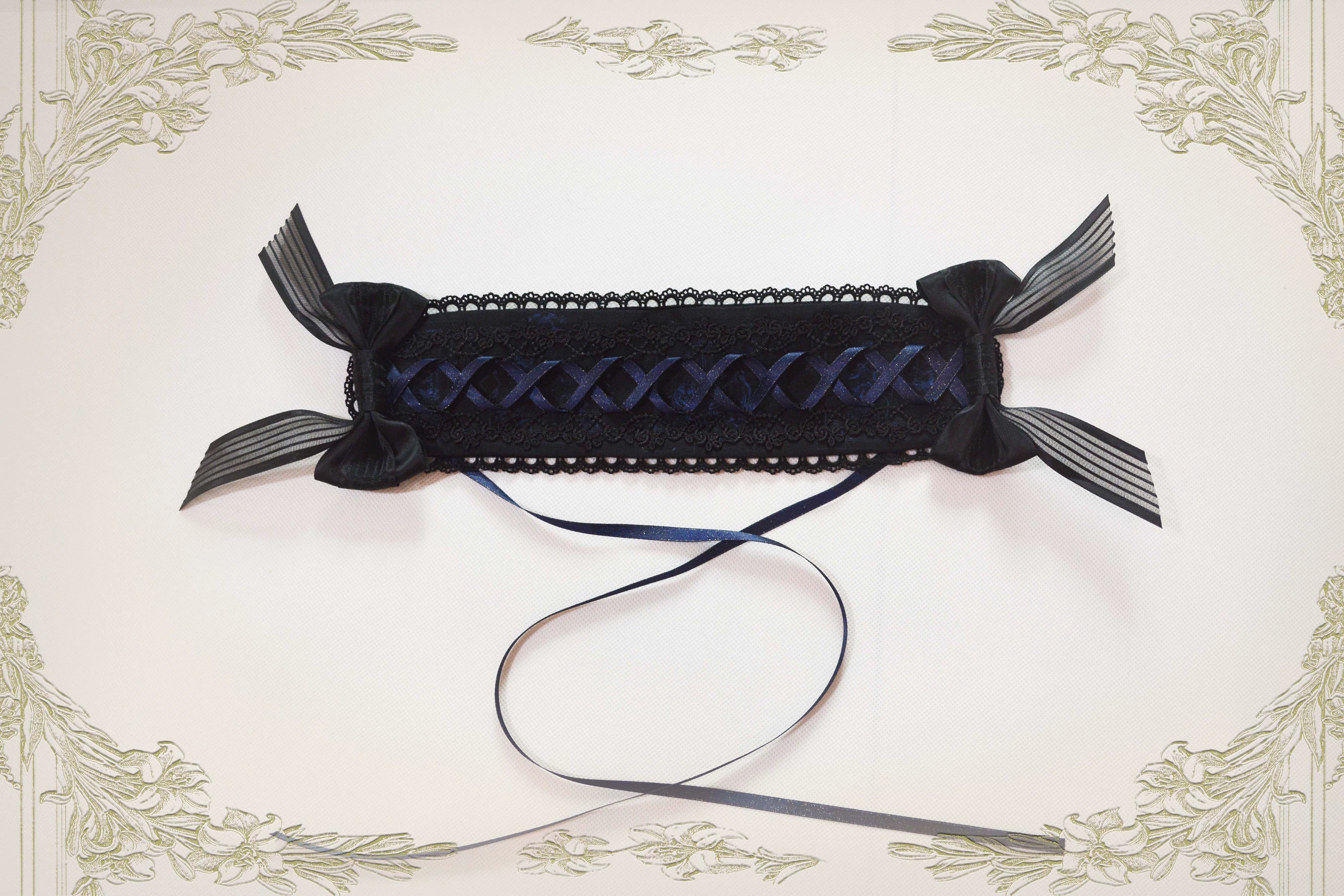Knight night - The Saint Priest - Stained Glass·Saint Headband Black X Blue