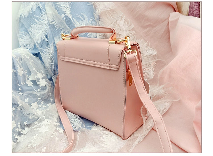 Prime Sister - Sweet Lolita Shoulder Bag Wings Bow Design High Capacity Bag