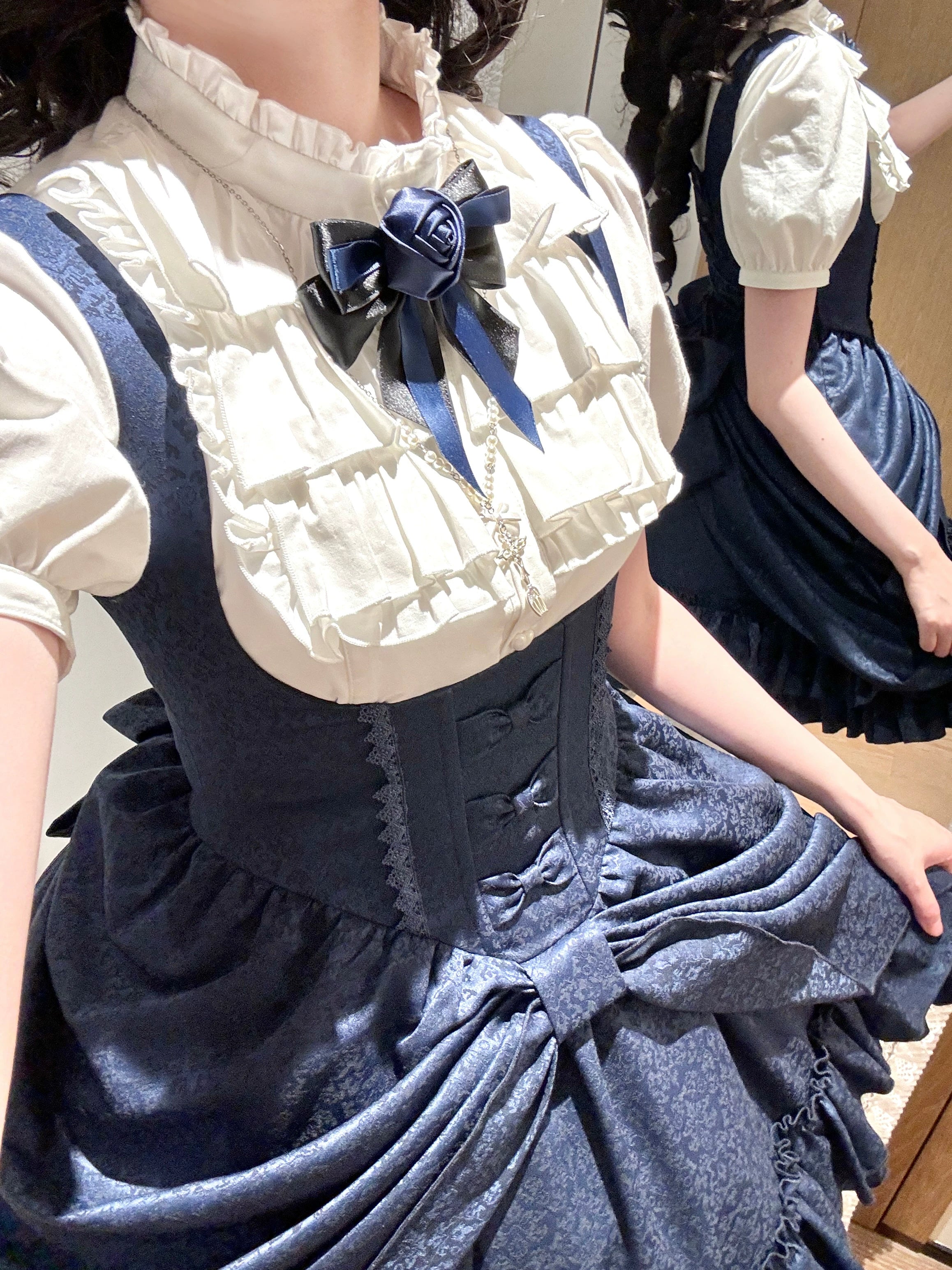 Perfume Bottle - Gothic Lolita Corset JSK Dress, Bust-Supporting 45080:834178