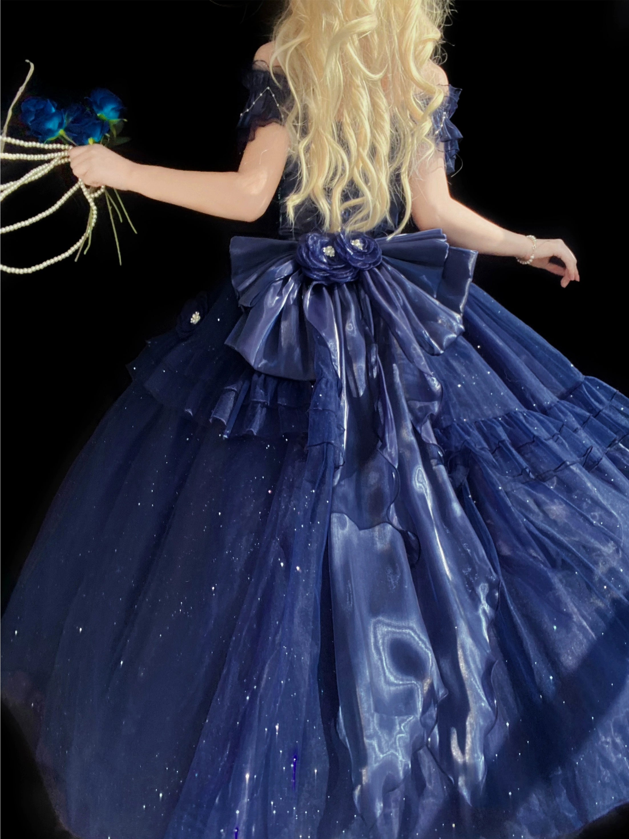 Meowing and fruity - Milky Way - Princess Lolita Accessories Back Bow Trailing 41388:693166