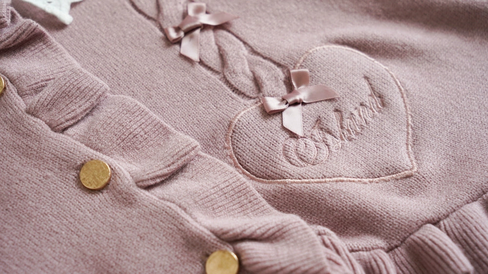 (BFM)Dark Star Island~Sugar Frost~Sweet Lolita Cardigan Knit Embroidered Sweater