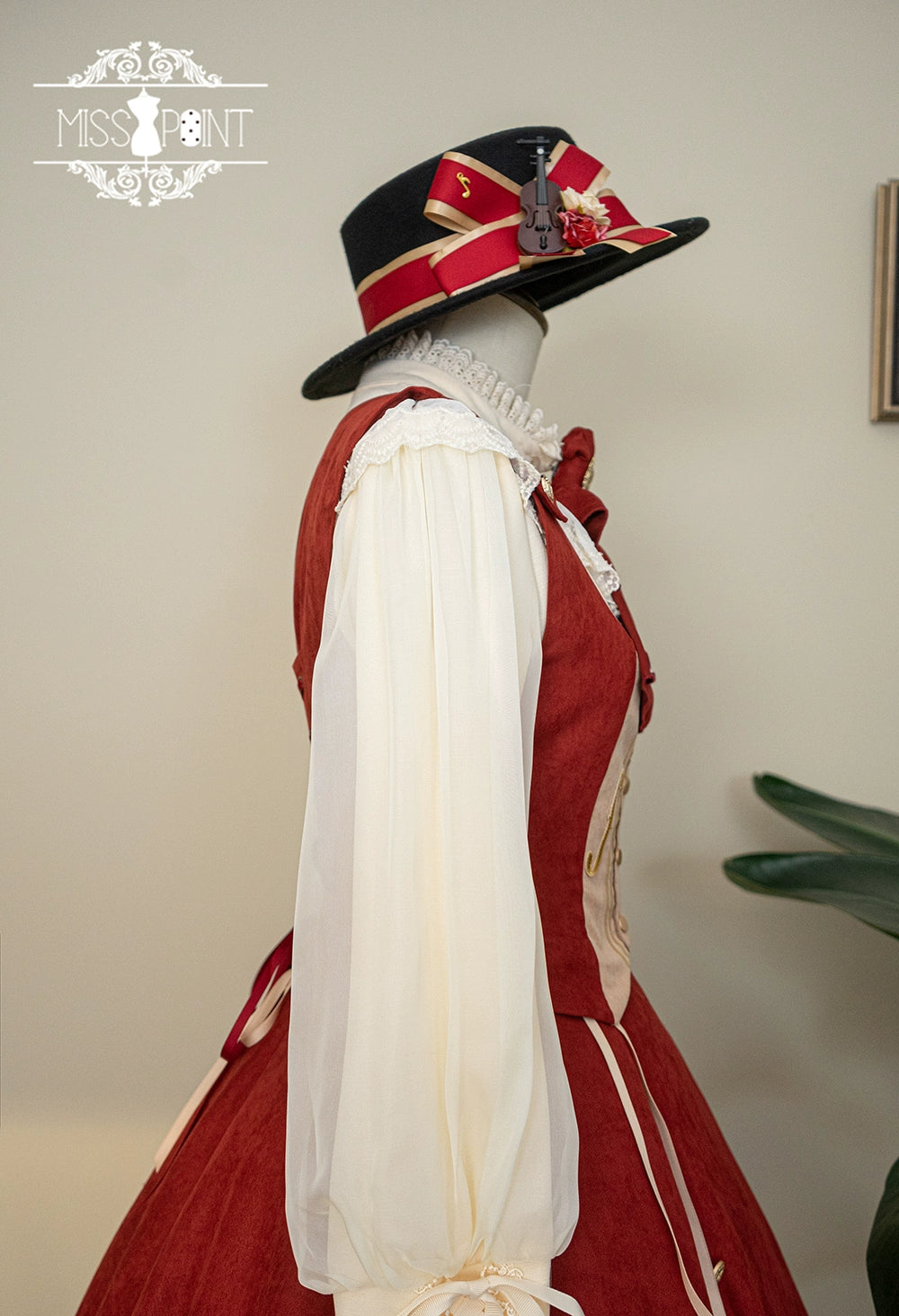 Miss Point~Golden Movement~Elegant Lolita Waistcost Short Vest Customized 32244:381160