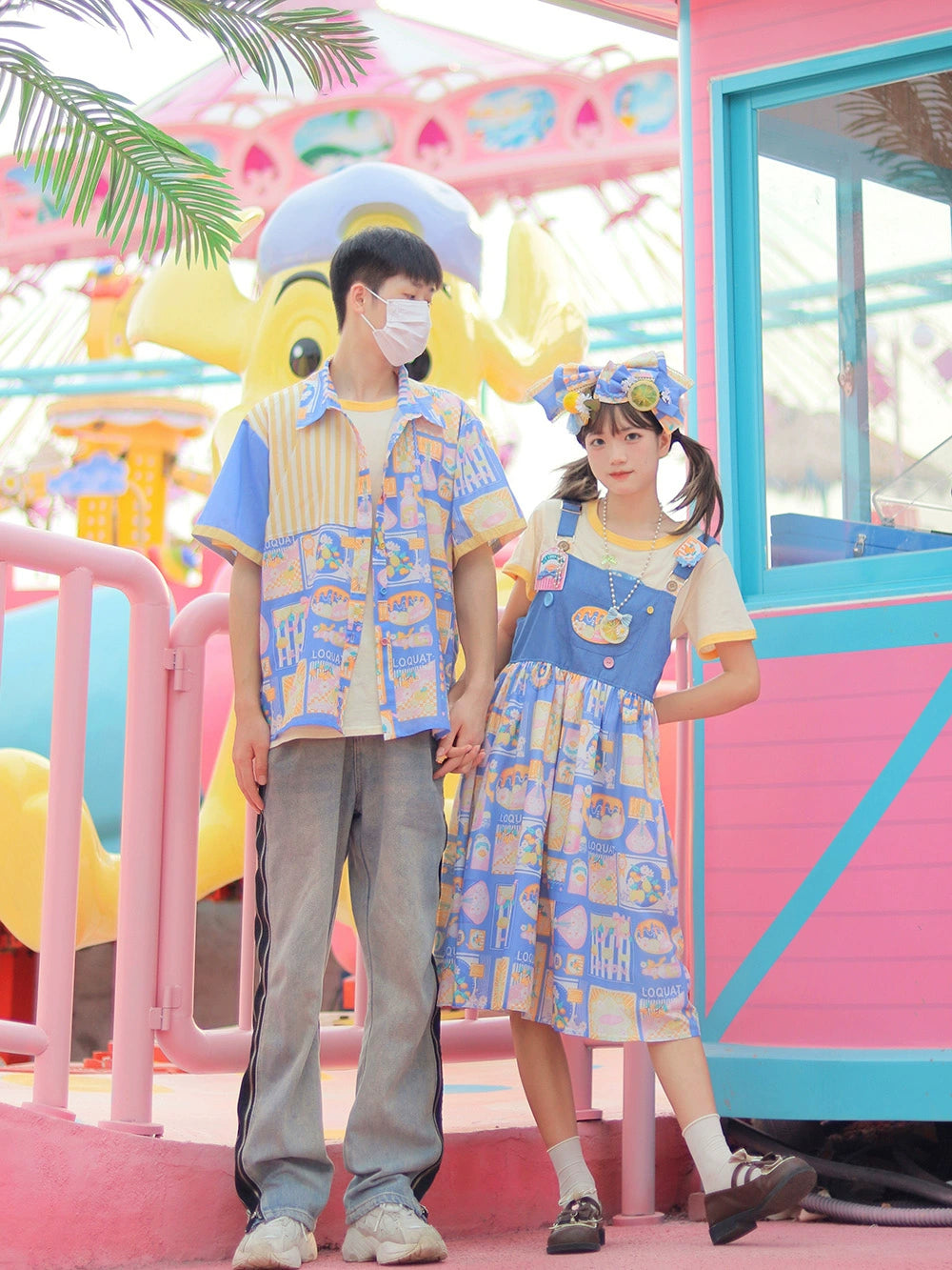 Miss Point - Daisy Lemon - Kawaii Lolita Lemon Print JSK Customized