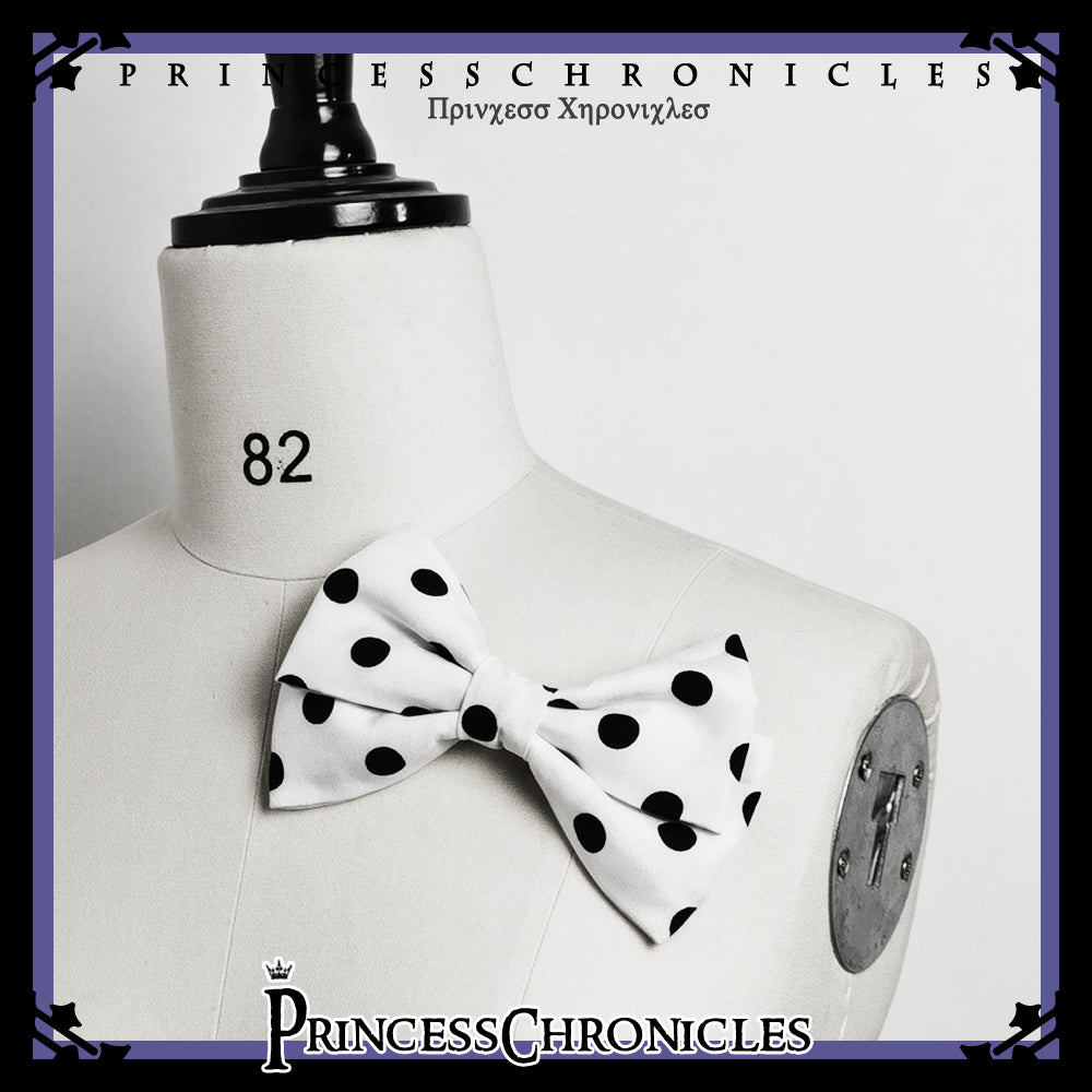 (Buyforme)Princess Chronicles~Rabbit Theater Chessboard Lolita Prince Set S polka dots brooch (pre-order, will ship out in 3-4 months) 