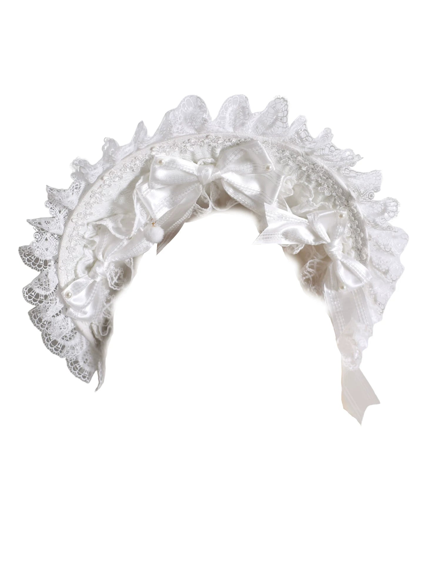 Sweet Lolita Headdress, Lace & Bow