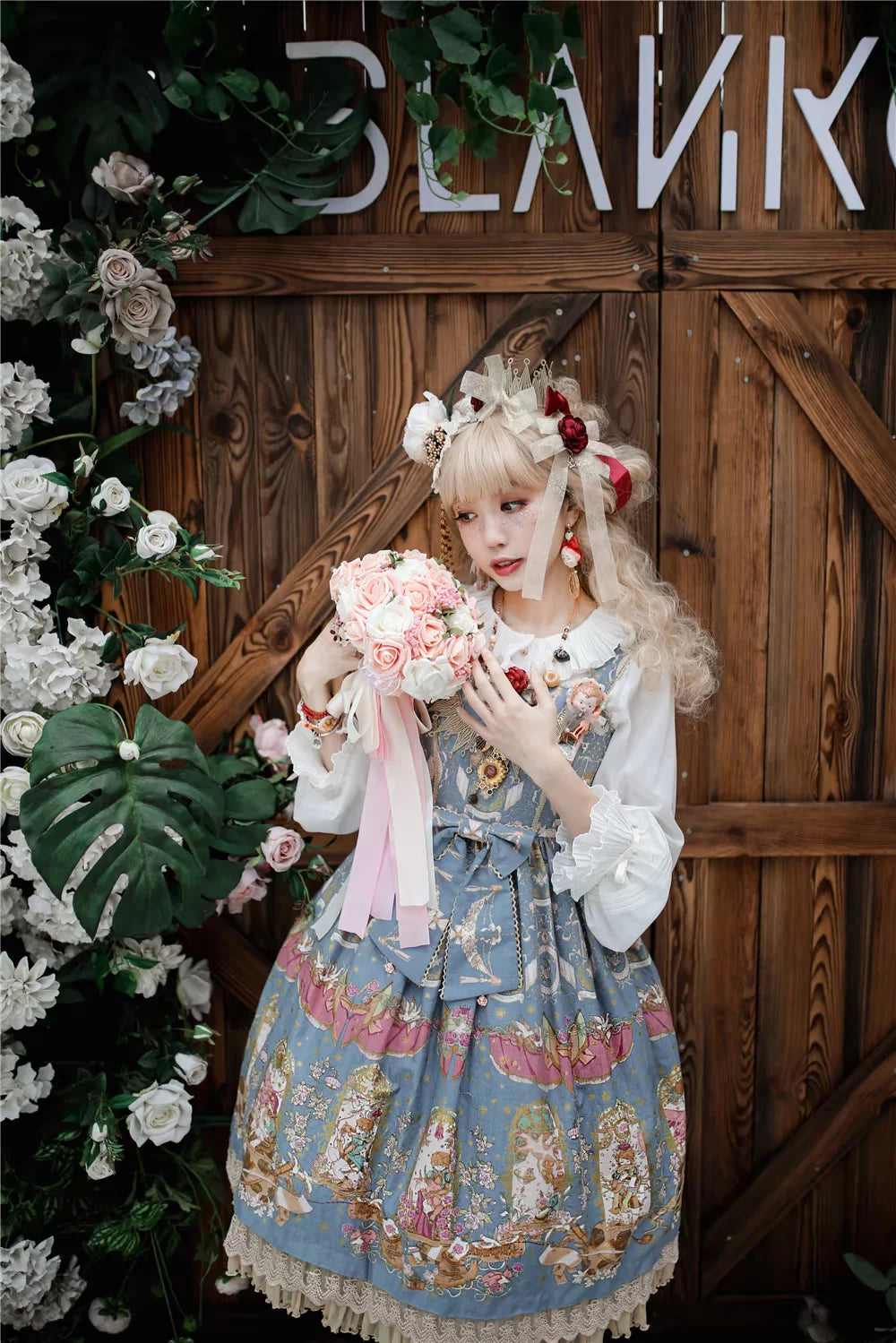 The Little Prince - Plus Size Lolita Dresses, Rose Prints & Bows
