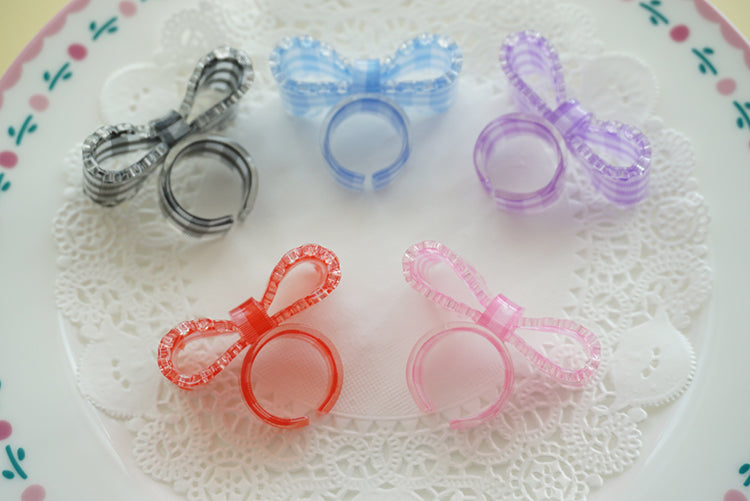 (Buyforme)Cat Tea Party~ Sweet Lolita Bow Ring and Necklace 15202:199848