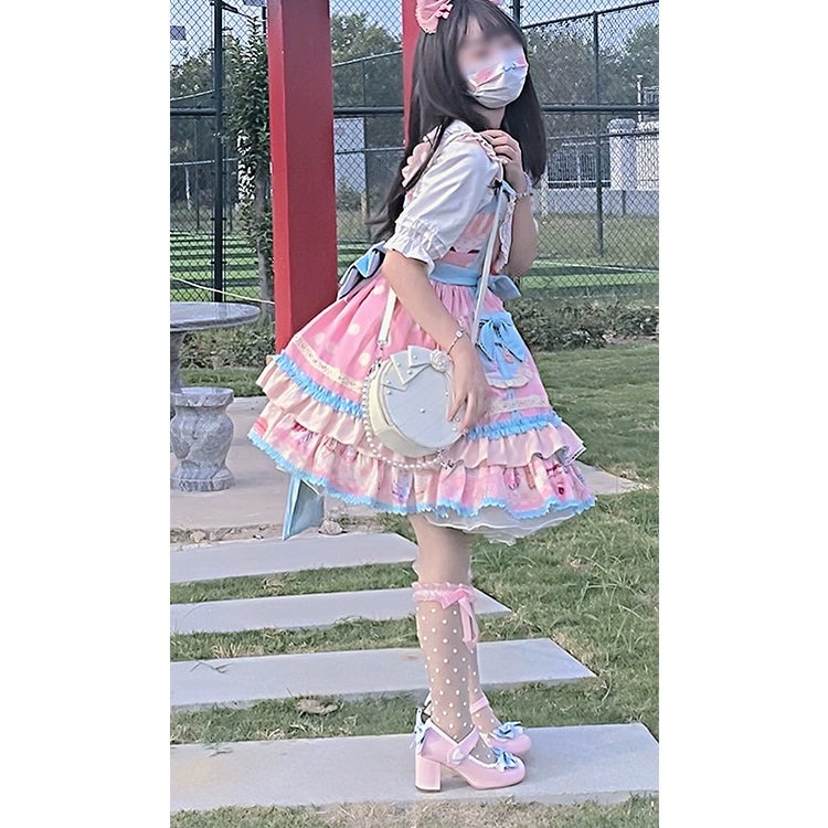 Fairy Godmother~Elegant Lolita Heels Shoes Mary Jane Shoes 32694:408508