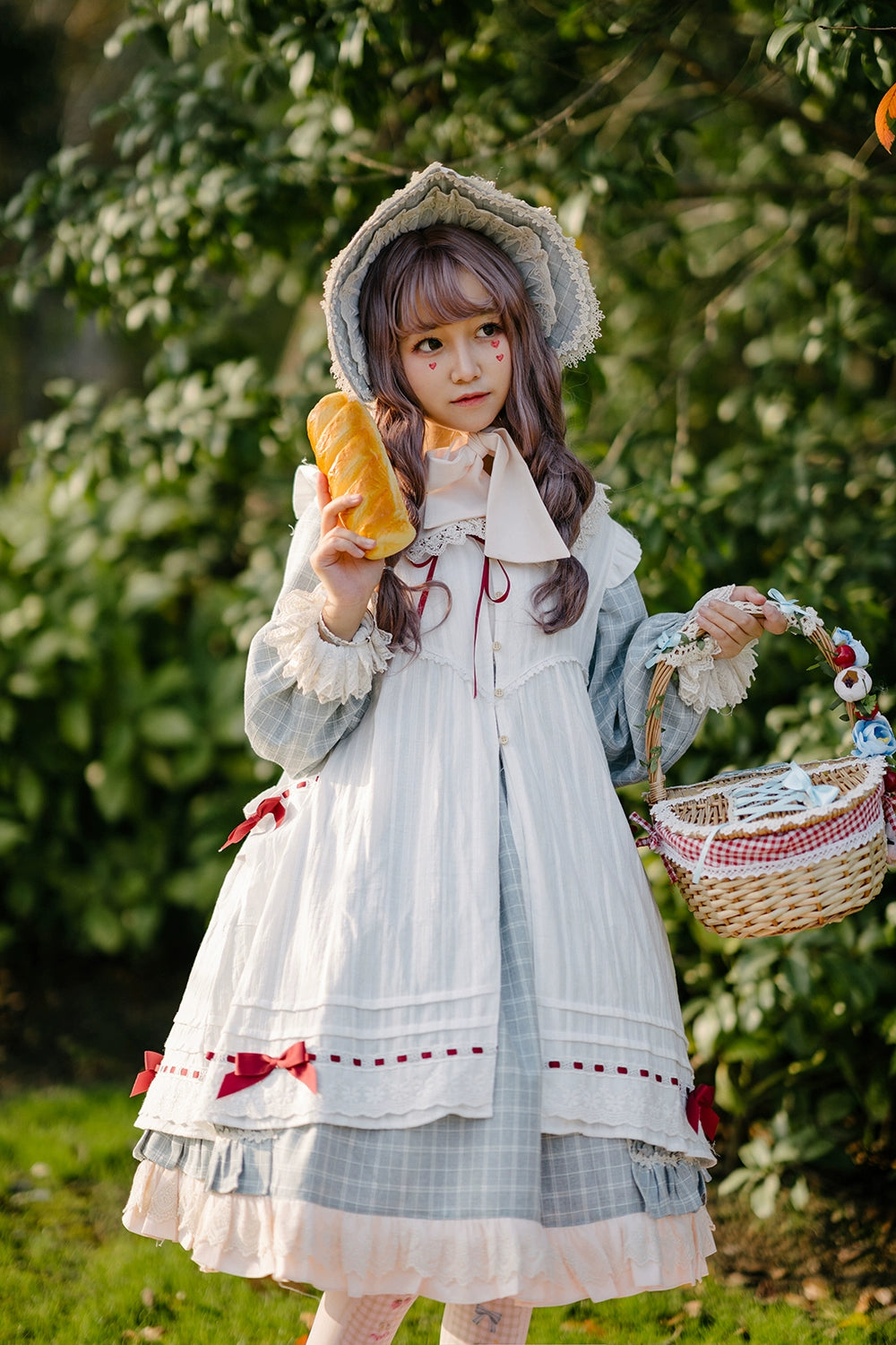 Infanta~Sweet Lolita Accessories Bonnet KC Socks Beret 37488:560876