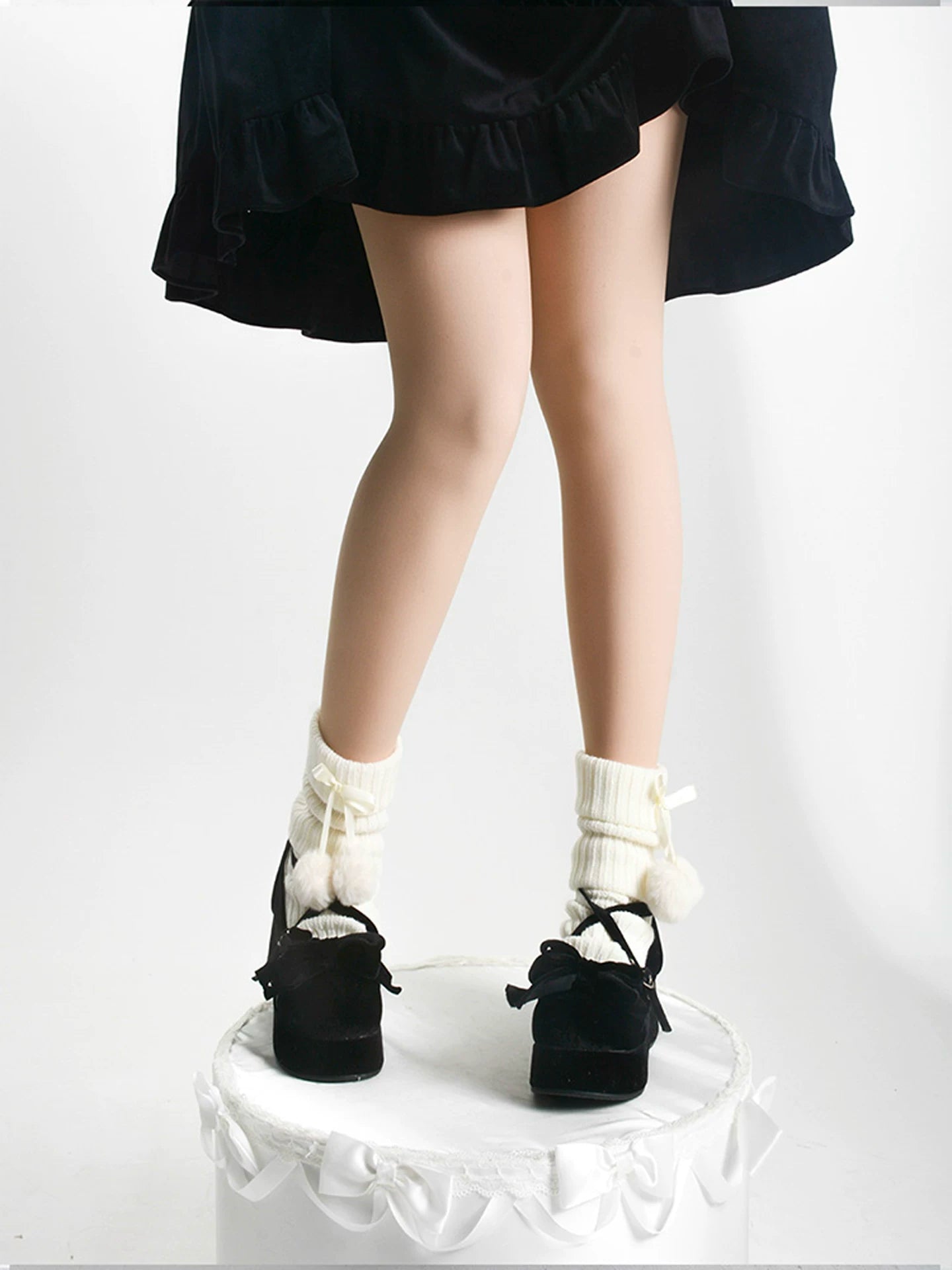Daily Lolita Fleece-lining Pantyhose, Leg Warmers 44339:808667
