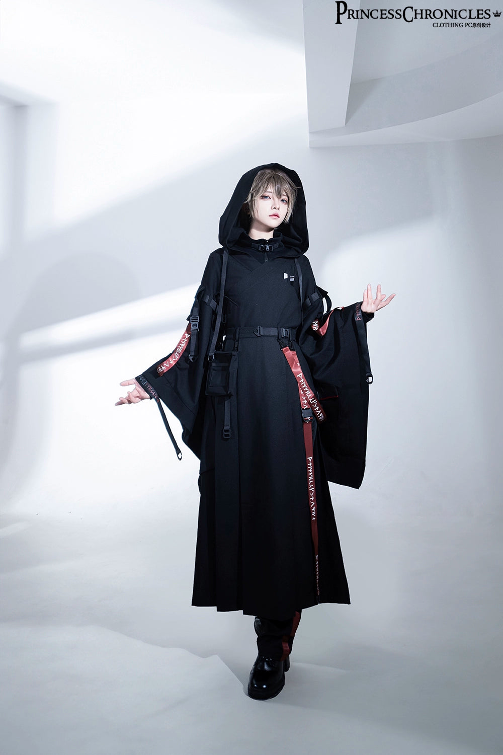 Princess Chronicles - Nameless Blade - Waste Soil Ouji Lolita Black Skirt