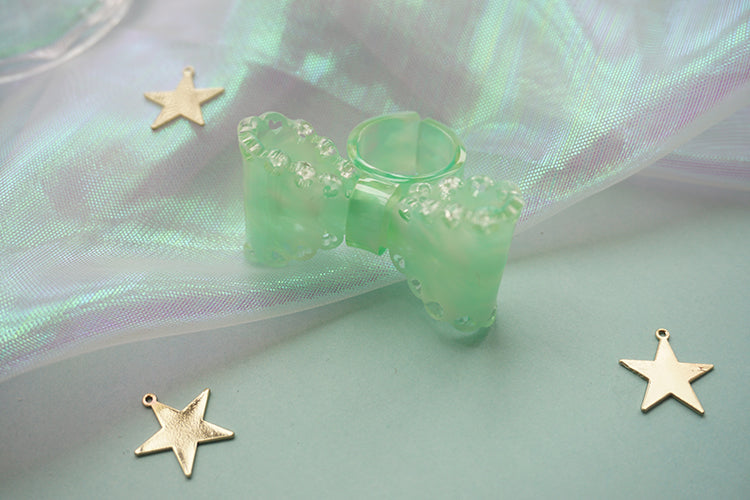 (Buyforme)Cat Tea Party~ Sweet Lolita Bow Ring and Necklace 15202:199844