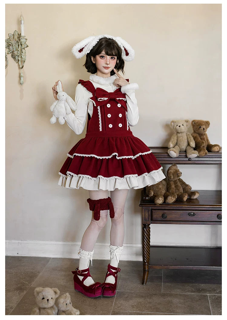 Snowlight of Tokamachi - Kawaii Lolita JSK, Animal Ear Headband 44363:806330