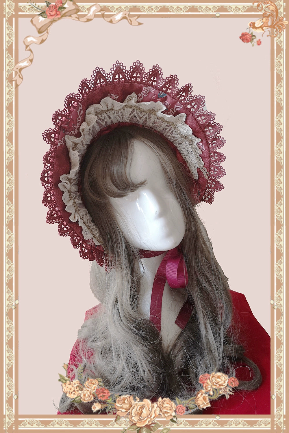 Infanta~Sweet Lolita Accessories Bonnet KC Socks Beret 37488:560942