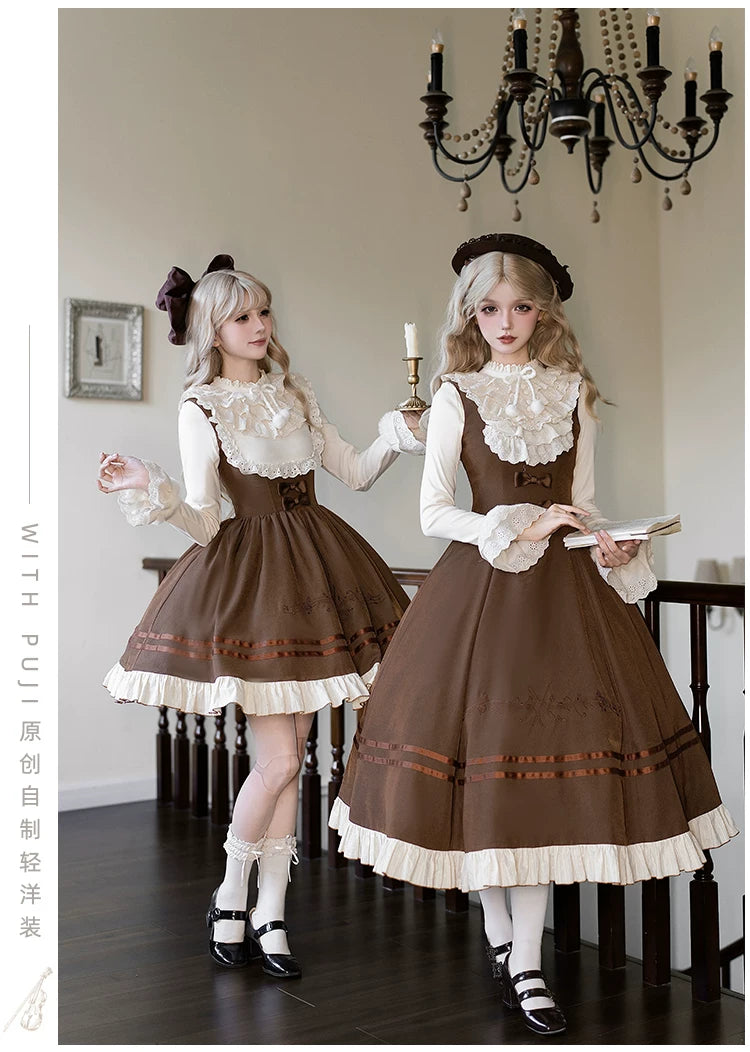 Oak Melody - Classic Lolita JSK, Bust Supporting Dress