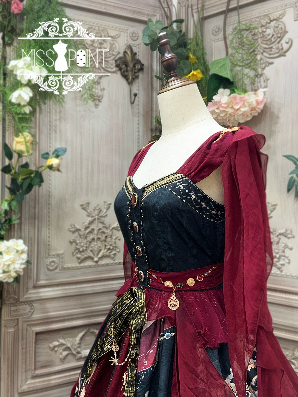 Miss Point~Dusk Best~Egyptian Lolita Dress Set Gorgeous JSK 38348:585870