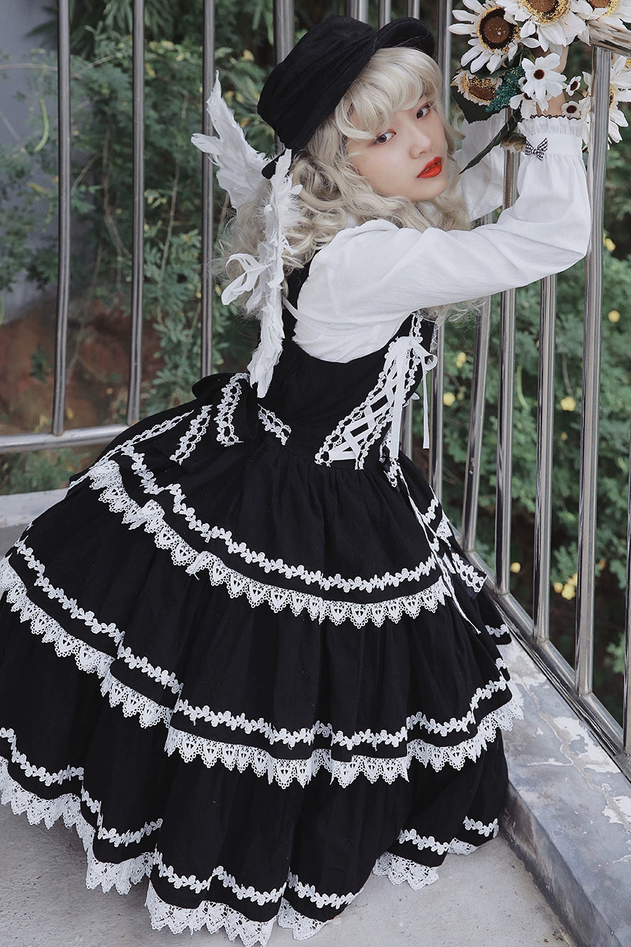 Infanta~Layered Skirt Autumn Lolita JSK   