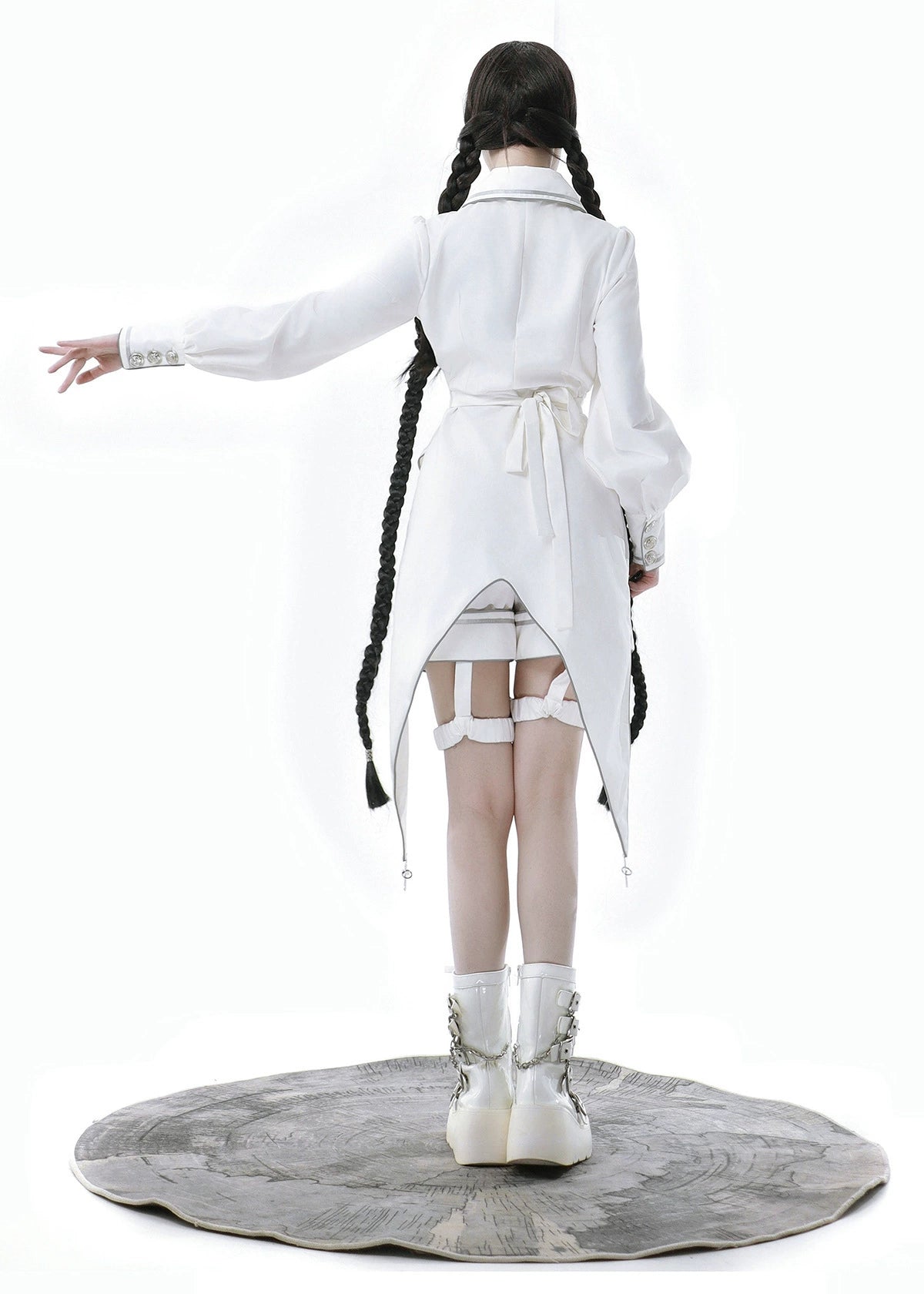 Cornfield Lolita - Bionic Dimension - Ouji Lolita Shorts Suit Punk Lolita Cape Set