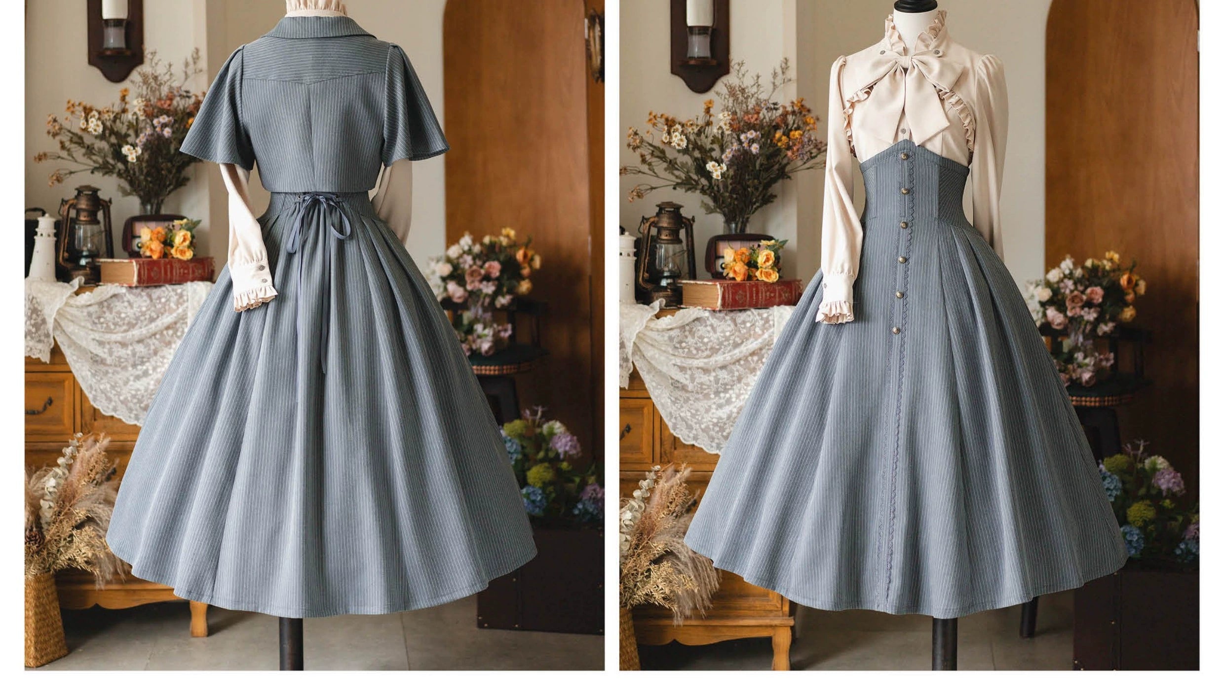 Forest Wardrobe - Forest Stationery - Classic Lolita SK Suit With Shirt And Coat 42087:725943